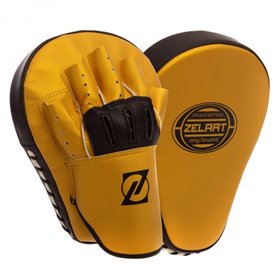 Лапа вигнута (2шт) Zelart 1363 розмір 25,5x19,5х7см Gold-Black