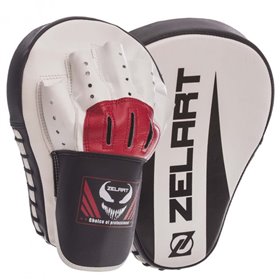 Лапа вигнута (2шт) Zelart Heroe 1325 розмір 25x19x4см White-Black-Red