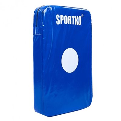 Маківара пряма шкірвініл Sportko Heroe M3 розмір 60x40x8, 5см Blue