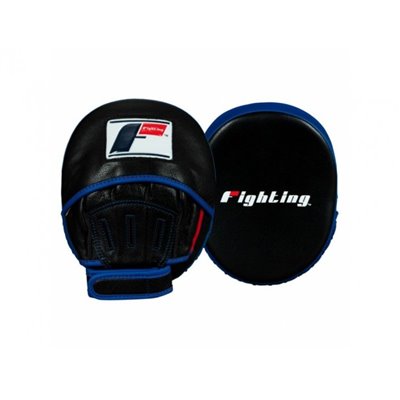 Лапи FIGHTING SPORTS Freedom Leather Focus Mitts один розмір чорний/синій (4888)