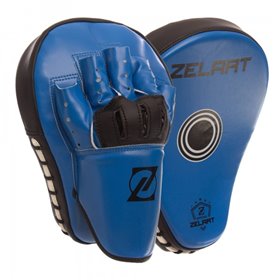 Лапи/маківари Лапа Вигнута з PU (2шт) ZELART BO-1387,синій-білий (PL000770)