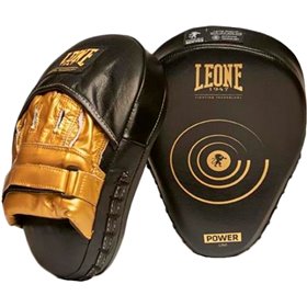 Лапи боксерські Leone Power Line Black-gold (2574_500103)