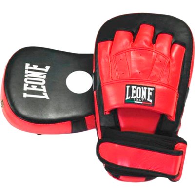 Лапи боксерські Leone Master Protections Black-red (2607_500114)