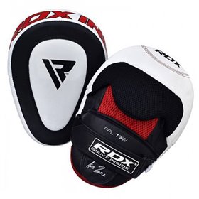 Лапи боксерські RDX Gel Focus RDX Inc Чорно-білий (37260029)