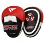 Лапы боксерские RDX Gel Focus RDX Inc Черно-красный (37260029)