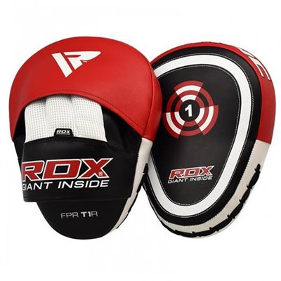 Лапы боксерские RDX Gel Focus RDX Inc Черно-красный (37260029)