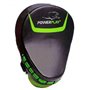 Лапи боксерські PowerPlay 3041 PU Black/Green (PP_3041_Green)