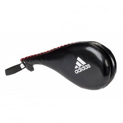 Ракетка для відпрацювання ударів Adidas Shadow Double Target Mitt Maya (ADITDT01) Black р. L подвійна