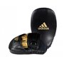 Лапи боксерські Adidas Training Curved Focus Mitt Short (ADISBAC01) Black/Gold