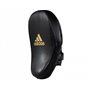 Лапи боксерські Adidas Training Curved Focus Mitt Short (ADISBAC01) Black/Gold