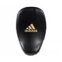 Лапи боксерські Adidas Training Curved Focus Mitt Short (ADISBAC01) Black/Gold