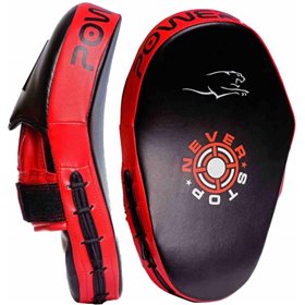Лапи боксерські PowerPlay 3051 Black-Red (PP_3051_Red)