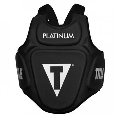 Захист корпусу пояс тренера TITLE Platinum Prolific Body Protector універсальний безрозмірний чорний