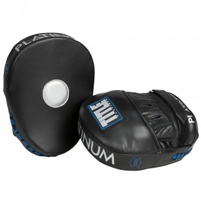 Боксерські лапі натуральна шкіра TITLE Platinum Punch Mitts 2.0-19 х 25 см