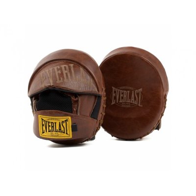 Лапи EVERLAST 1910 Micro Focus Mitts один розмір коричневий (5233)