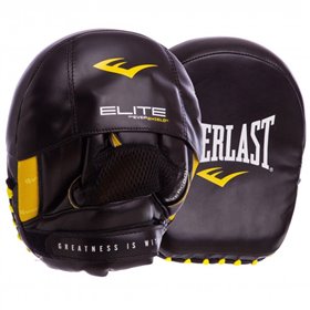 Лапа Прямая для бокса и единоборств EVERLAST P00001213 2шт черный