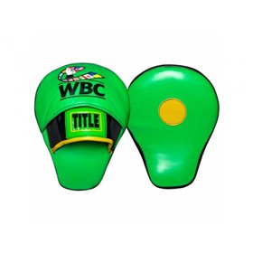 Лапи TITLE Boxing WBC Focus Mitts один розмір зелений (4989)
