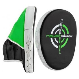 Лапи боксерські PowerPlay 3073 PU Black/Green (PP3073_Black/Green)