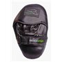 Лапы боксерские гнутые PowerPlay PU-51 Black-Green