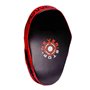 Лапи боксерські гнуті PowerPlay PU-51 Black-Red