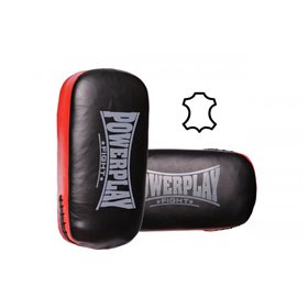 Пади для тайського боксу PowerPlay LTHR-64 Black-Red