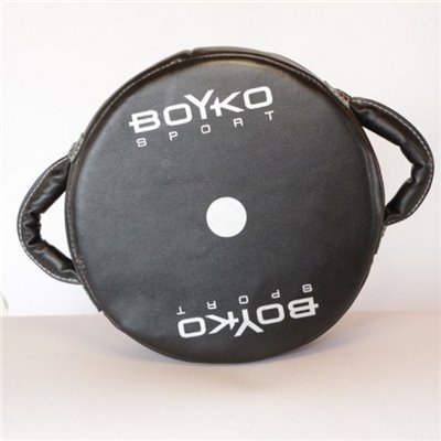 Маківара кругла з двома ручками Boyko-Sport ПВХ чорна, код: bs3024101000-BK