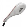 Ракетка для відпрацювання ударів Adidas Shadow Double Target Mitt Maya (ADITDT01) White р. S подвійна