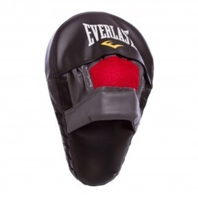 Лапа Вигнута для боксу та єдиноборств EVERLAST MMA MANTIS MITTS 7408B 28x18x10см 1шт чорний