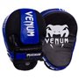 Лапа изогнутая кожаная (2шт) Venum Cellular Heroe 0439 размер 24,5x18,5x4см Black-Blue