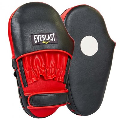 Лапа прямая удлиненная (2шт) Everlast Heroe 7287 размер 35x20х5см Black-Red