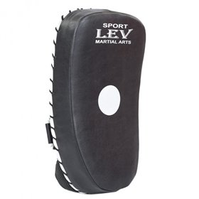 Макивара тай-пэд Lev Heroe 4288 размер 37x20x8см Black-White