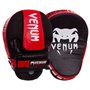 Лапа изогнутая кожаная (2шт) Venum Cellular Heroe 0439 размер 24,5x18,5x4см Black-Red