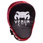 Лапа изогнутая кожаная (2шт) Venum Cellular Heroe 0439 размер 24,5x18,5x4см Black-Red