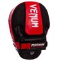 Лапа изогнутая кожаная (2шт) Venum Cellular Heroe 0439 размер 24,5x18,5x4см Black-Red