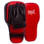 Лапа прямая удлиненная кожаная (2шт) Everlast Heroe 0002 размер 42x23x5,5см Black-Red