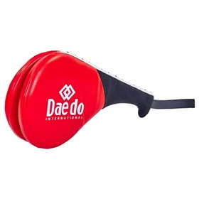 Ракетка для тхеквондо подвійна Daedo Heroe 5489 червона