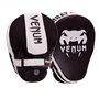 Лапа изогнутая кожаная (2шт) Venum Cellular Heroe 0439 размер 24,5x18,5x4см Black-White