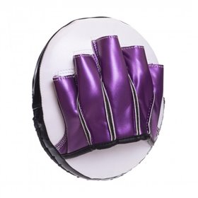 Лапа Вигнута для боксу та єдиноборств VNM BO-2426 Матеріал: Полеуретан (PU). Колір білий.