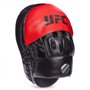 Лапи Вигнуті PU UFC UHK-69754 (р-р 26x19x15, 5см, чорний-червоний)