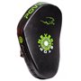 Боксерські лапи PowerPlay 3051 PU Black/Green (PP_3051_Green)