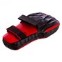 Лапа пряма подовжена шкіряна (2шт) Everlast 0002 розмір 42x23x5,5см Black-Red