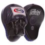 Лапа вигнута шкіряна FAIRTEX 2 шт., Колір Червоний