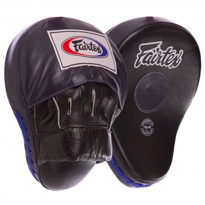 Лапа вигнута шкіряна FAIRTEX 2 шт., Колір Червоний