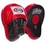 Лапа вигнута шкіряна FAIRTEX 2 шт., Колір Червоний