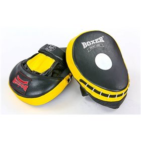 Лапа Вигнута шкіряна BOXER Еліт , Колір Червоний