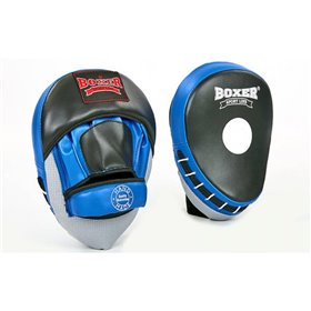 Лапа Вигнута Кожвініл BOXER Еліт, Колір Чорно-синій