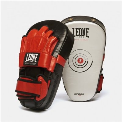 Лапи боксерські великі Leone тисяча дев'ятсот сорок сім Speed Line Striking Mitts Чорний