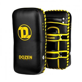 Пади Dozen Monochrome Thai Kick Pads Black/Yellow