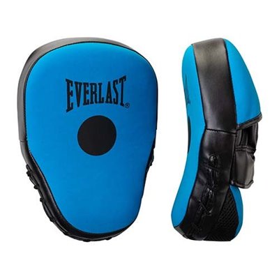 Лапа вигнута Everlast DX синьо-чорна, пара