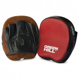 Боксерські лапи 'SPIDER' GREEN HILL натуральна шкіра